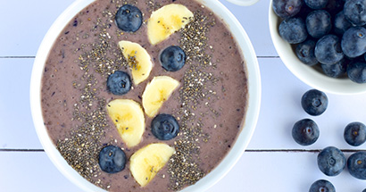 Acai bowl med kokosvatten Recept | Fräsch & nyttig frukost | WeightWorld