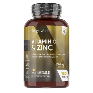 Vitamin C + Zinktabletter 1000 mg