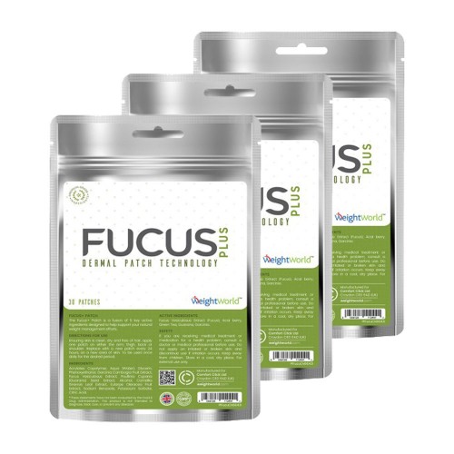 Fucus+ Patches – 90 st Bantningsplåster med Fucus Vesiculosus - 3-Pack spara 10%