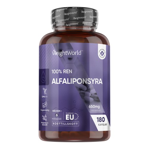 Alfa-liponsyra (ALA) 650mg